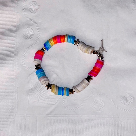 Boho Preppy Bracelet Stack / 4 Bracelets - Picture 2 of 11